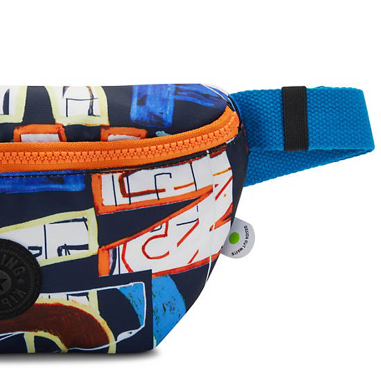 Kipling Fresh Lite Printed Waist Bags Alphabet Print | CA 1004IL